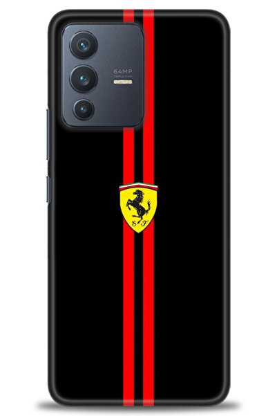 Rulet Aksesuar حافظة سيليكون متوافقة مع هاتف Vivo V23 5G HD مطبوع + واقي شاشة...