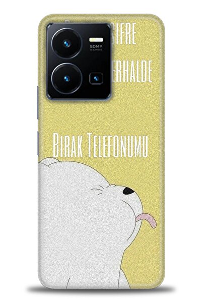 Rulet Aksesuar Vivo Y35 Compatible Hd Printed Silicone Case + Ceramic Screen ...