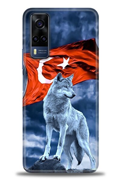 Rulet Aksesuar Vivo Y53S Compatible Hd Printed Silicone Case + Ceramic Screen...