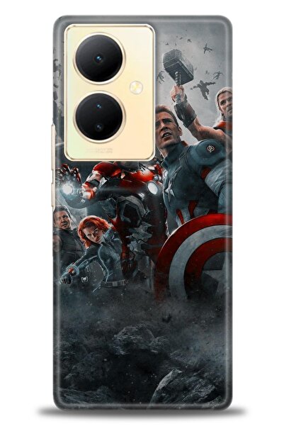 kılıfevreni غطاء حماية متوافق مع هاتف Vivo V29 Lite 5G A+ Plus HD مطبوع - غطا...