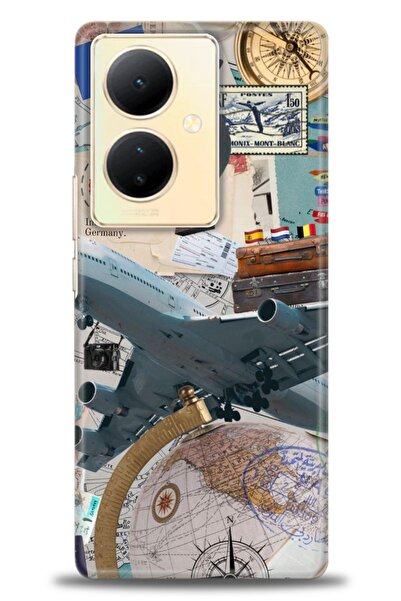 kılıfevreni غطاء حماية متوافق مع هاتف Vivo V29 Lite 5G A+ Plus HD مطبوع - غطا...