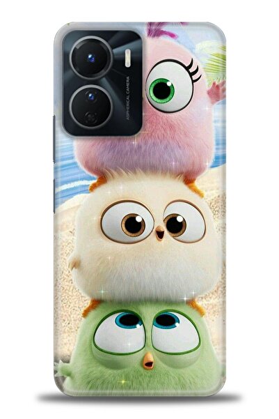 Rulet Aksesuar Vivo Y16 Compatible Hd Printed Silicone Case + Ceramic Screen ...