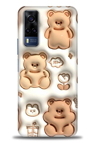 kılıfevreni غطاء متوافق مع هاتف Vivo Y53S A+ Plus HD مطبوع - غطاء سيليكون مصم...