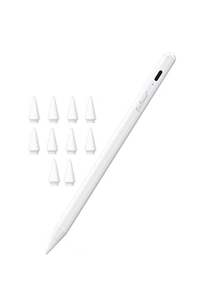 EvoSmart Stylus iPad Pen EvoSmart™ TP Professional with 10 POM Tips, Apple Pencil Compatible, Palm Rejectio