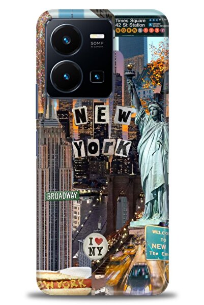 kılıfevreni غطاء متوافق مع هاتف Vivo Y22S A+ Plus غطاء HD مطبوع - غطاء من الس...