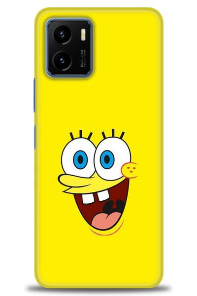 Rulet Aksesuar جراب سيليكون متوافق مع هاتف Vivo Y15S HD مطبوع + واقي شاشة سير...