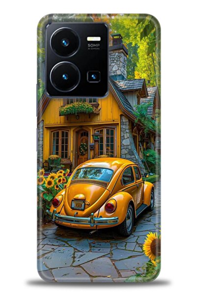 Rulet Aksesuar Vivo Y35 Compatible Hd Printed Silicone Case + Ceramic Screen ...