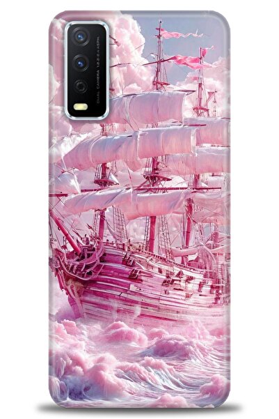 Rulet Aksesuar Vivo Y20S Compatible Hd Printed Silicone Case + Ceramic Screen...