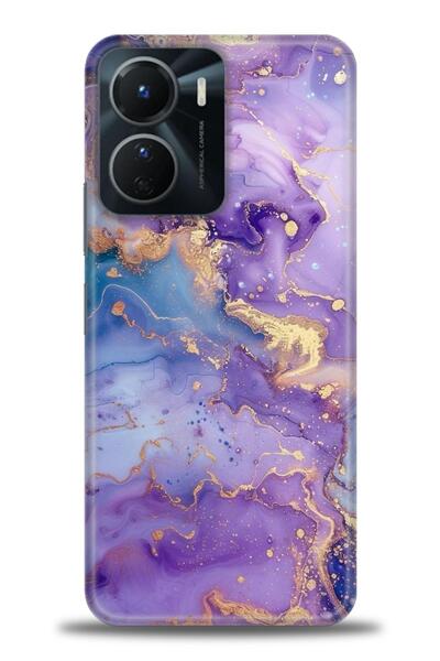 Rulet Aksesuar Vivo Y16 Compatible Hd Printed Silicone Case + Ceramic Screen ...