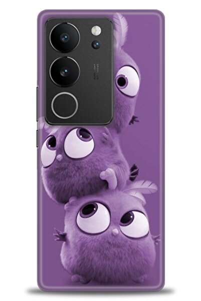 Rulet Aksesuar حافظة سيليكون متوافقة مع هاتف Vivo V29 5G HD مطبوع + واقي شاشة...