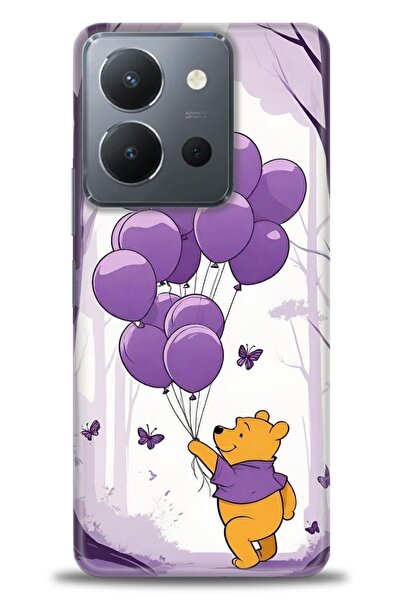 Rulet Aksesuar Vivo Y36 Compatible Hd Printed Silicone Case + Ceramic Screen ...