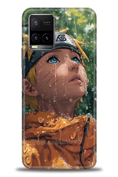 Rulet Aksesuar Vivo Y21S Compatible Hd Printed Silicone Case + Ceramic Screen...