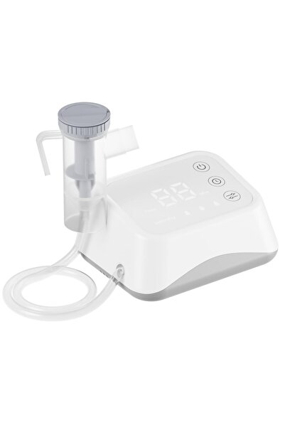 LittleDomi Aparat Aerosoli 301 Vofonn, Nebulizator Ultrasonic, Portabil, Ultra Silentios, Masca Adul