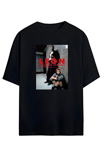 SVART WEAR Unisex Oversized Cotton T-Shirt Specially Designed for Leon the Pr...