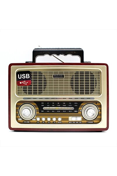 Poro Online Radio Portabil Retro Poro 150, MP3, USB, MicroSD, Bluetooth