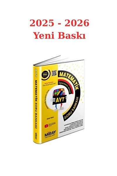 Miray Yayınları Miray Ayt Matematik Soru Bankası 2025/26 Yeni Baskı