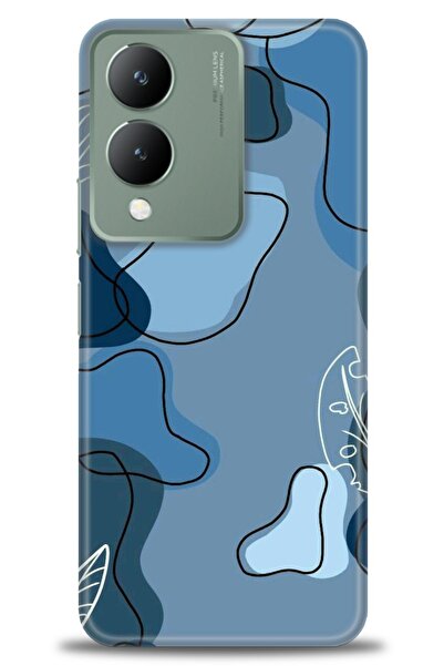 Rulet Aksesuar Vivo Y17S Compatible Hd Printed Silicone Case + Ceramic Screen...