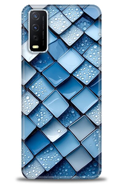 Rulet Aksesuar Vivo Y20S Compatible Hd Printed Silicone Case + Ceramic Screen...