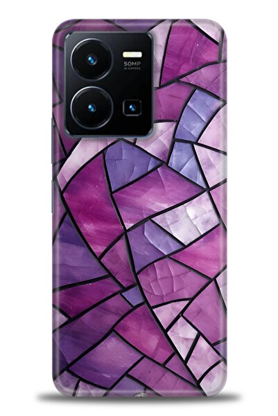 Rulet Aksesuar Vivo Y35 Compatible Hd Printed Silicone Case + Ceramic Screen ...