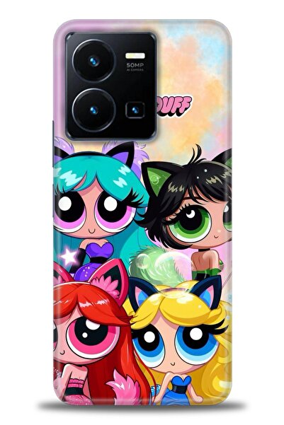 Rulet Aksesuar Vivo Y35 Compatible Hd Printed Silicone Case + Ceramic Screen ...