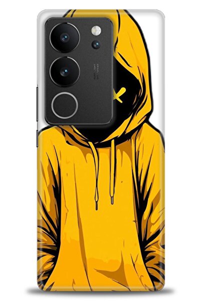 Rulet Aksesuar حافظة سيليكون متوافقة مع هاتف Vivo V29 5G HD مطبوع + واقي شاشة...