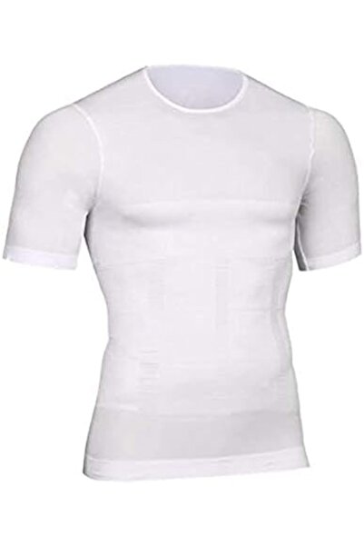 Other Slimming Body Shaper Vest Size L Shirt Abs Abdomen Slim, Compression Muscle Tank Bodysuit Tight Body