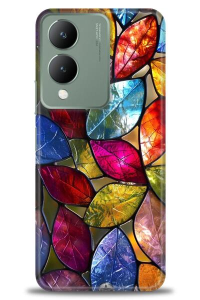 Rulet Aksesuar Vivo Y17S Compatible Hd Printed Silicone Case + Ceramic Screen...