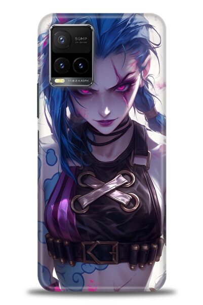 Rulet Aksesuar Vivo Y33S Compatible Hd Printed Silicone Case + Ceramic Screen...