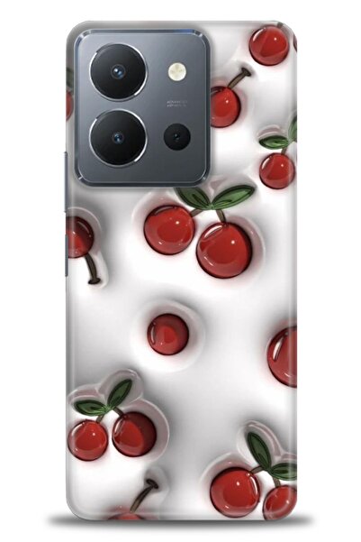 Rulet Aksesuar Vivo Y36 Compatible Hd Printed Silicone Case + Ceramic Screen ...