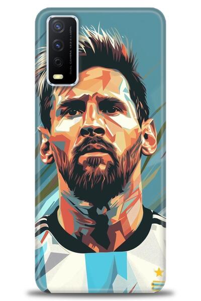 Rulet Aksesuar Vivo Y20S Compatible Hd Printed Silicone Case + Ceramic Screen...