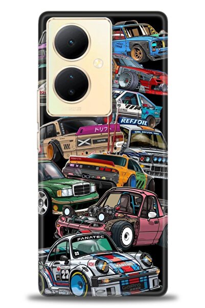 kılıfevreni غطاء حماية متوافق مع هاتف Vivo V29 Lite 5G A+ Plus HD مطبوع - غطا...