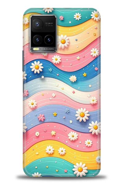 Rulet Aksesuar Vivo Y32 Compatible Hd Printed Silicone Case + Ceramic Screen ...