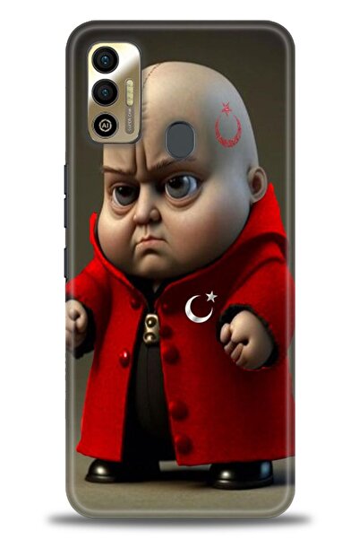 kılıfevreni غطاء متوافق مع هاتف Tecno Spark 7T A+ Plus HD مطبوع - غطاء من الس...