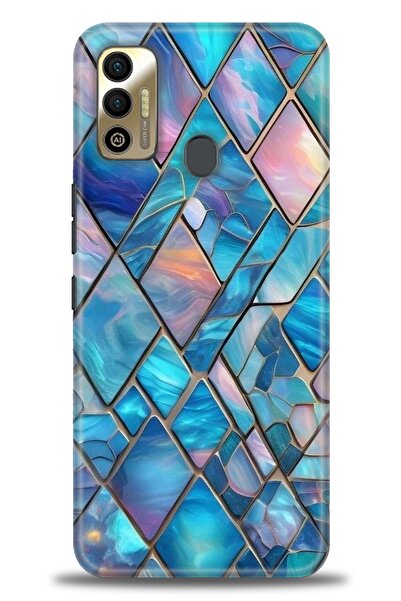 kılıfevreni غطاء متوافق مع هاتف Tecno Spark 7T A+ Plus غطاء HD مطبوع - غطاء م...