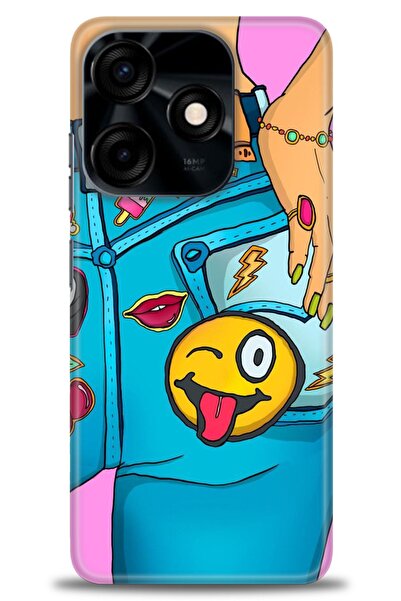 kılıfevreni غطاء متوافق مع هاتف Tecno Spark 10C A+ Plus HD مطبوع - غطاء من ال...