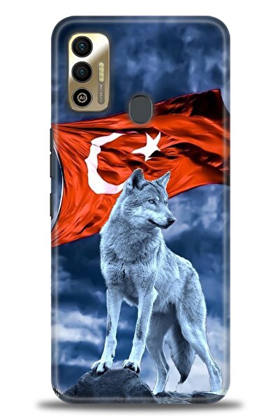 kılıfevreni غطاء متوافق مع هاتف Tecno Spark 7T A+ Plus HD مطبوع - غطاء من الس...