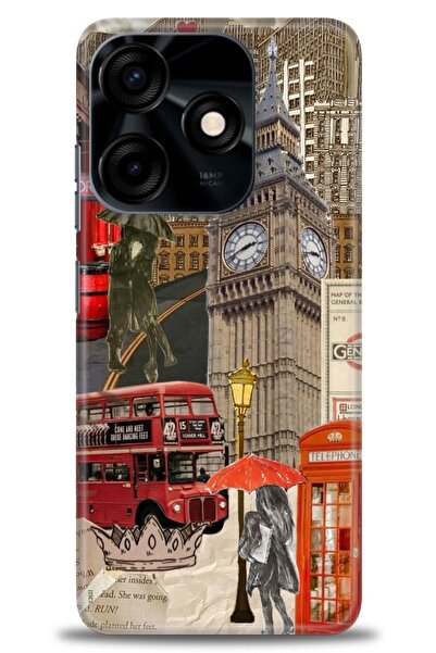 kılıfevreni غطاء متوافق مع هاتف Tecno Spark 10C A+ Plus HD مطبوع - غطاء من ال...