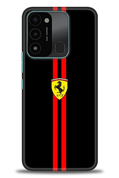 kılıfevreni غطاء متوافق مع هاتف Tecno Spark 8C A+ Plus HD مطبوع - غطاء من الس...