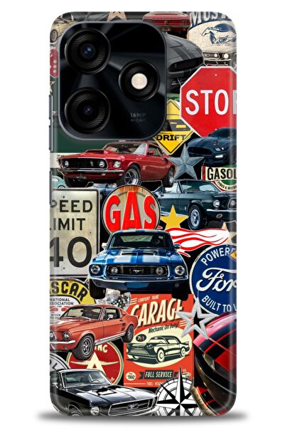 kılıfevreni غطاء متوافق مع هاتف Tecno Spark 10C A+ Plus غطاء HD مطبوع - غطاء ...