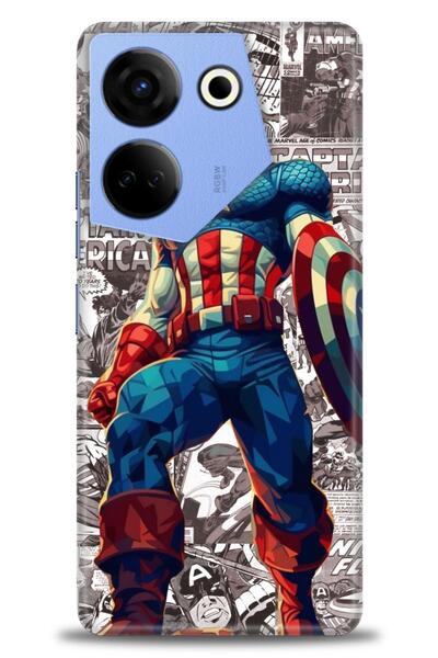 kılıfevreni حافظة تكنو كامون 20 برو 5G متوافقة مع A+ بلس + واقي شاشة سيراميك ...