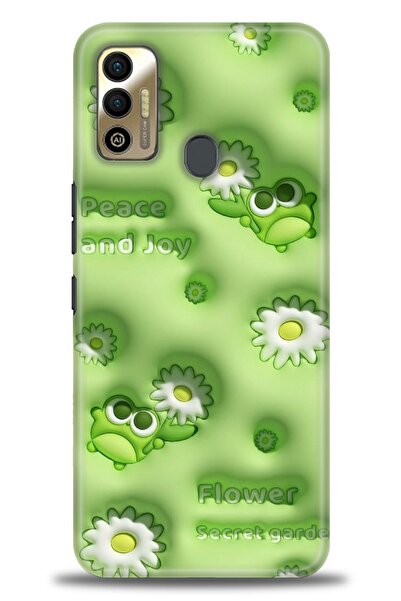 kılıfevreni غطاء متوافق مع هاتف Tecno Spark 7T A+ Plus غطاء HD مطبوع - غطاء م...