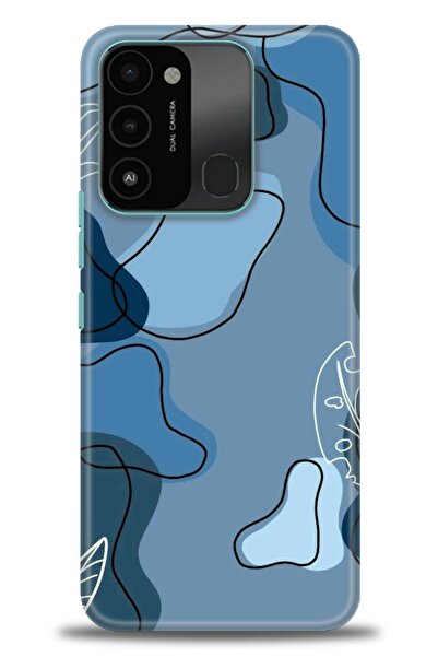 kılıfevreni غطاء متوافق مع هاتف Tecno Spark 8C A+ Plus HD مطبوع - غطاء من الس...