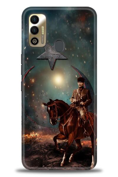 kılıfevreni غطاء متوافق مع هاتف Tecno Spark 7T A+ Plus غطاء HD مطبوع - غطاء م...