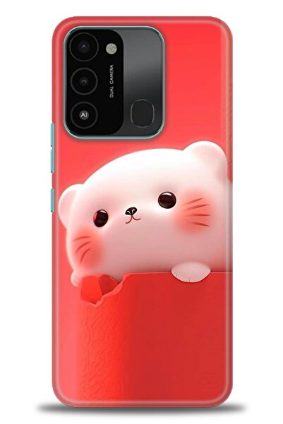 kılıfevreni غطاء متوافق مع هاتف Tecno Spark 8C A+ Plus HD مطبوع - غطاء سيليكو...