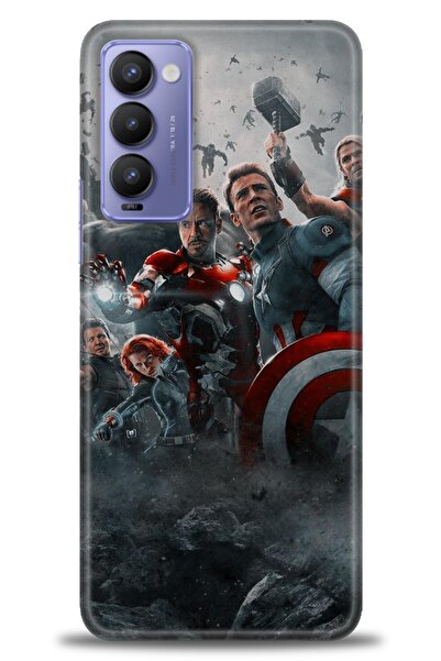 kılıfevreni غطاء متوافق مع هاتف Tecno Camon 18 A+ Plus HD مطبوع - غطاء من الس...