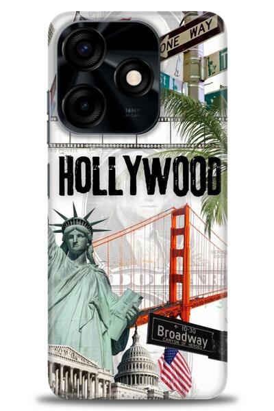 kılıfevreni غطاء متوافق مع هاتف Tecno Spark 10C A+ Plus غطاء HD مطبوع - غطاء ...