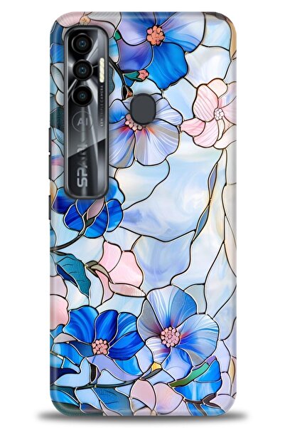 kılıfevreni غطاء متوافق مع هاتف Tecno Spark 7 Pro A+ Plus غطاء HD مطبوع - غطا...