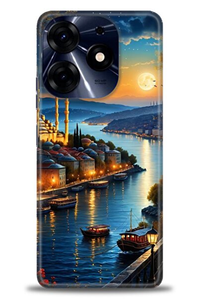 kılıfevreni غطاء متوافق مع هاتف Tecno Spark 10 Pro A+ Plus غطاء HD مطبوع - غط...