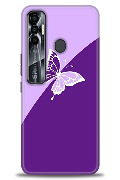 kılıfevreni غطاء متوافق مع هاتف Tecno Spark 7 Pro A+ Plus غطاء HD مطبوع - غطا...