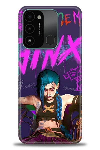 kılıfevreni غطاء متوافق مع هاتف Tecno Spark 8C A+ Plus HD مطبوع - غطاء من الس...